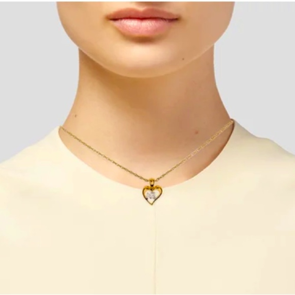 Nina Ricci Heart Pendant Necklace